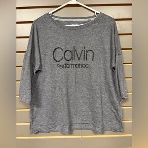 Calvin Klein Gray Women's Top, size M